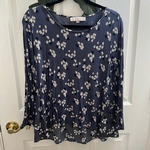 Loft floral blouse